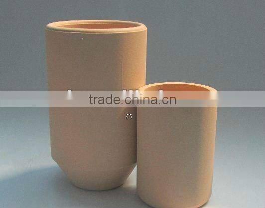 Tungsten crucible and molybdenum crucible for heating and melting