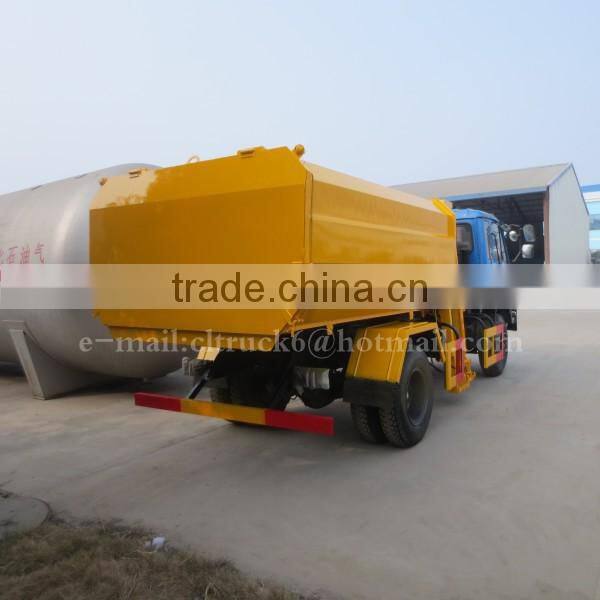 170hp DONGFENG 4*2 Self-loading waste truck 10ton