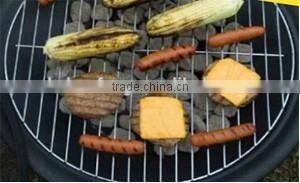 outdoor folding fire pit with BBQ grill