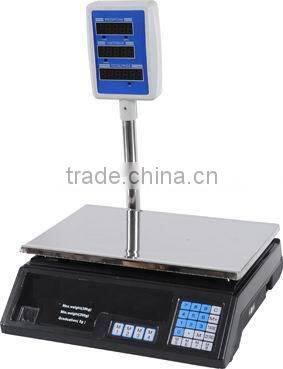 Nice quality digital price computing scale with LCD pole