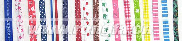 8mm*12cm per-cuted printed plastic tie clips