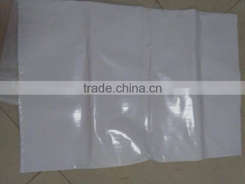 60*110cm pp woven bag/ 25kg white woven bag/50kg waterproof pp woven bag/PP Woven Rice Bag
