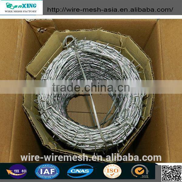 anping export 2 strand barbed wire hot dipped galvanized barb wire