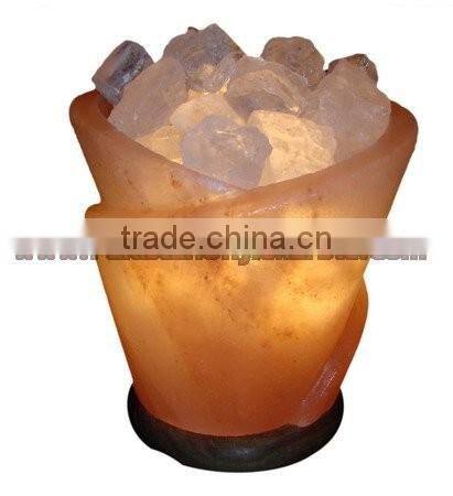 NATURAL COLOR Attractive Price New Type CRAFTED BOWLS SALT LAMPS