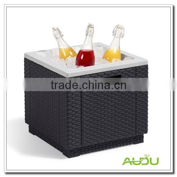 Outdoor Waterproof Mutifunction Ice Cube Ice Bucket Cooler Table