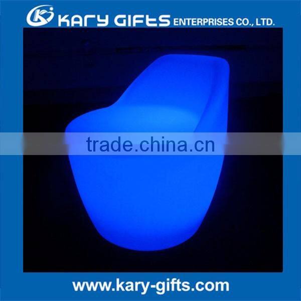 Outdoor used led lighting chair indoor coffee table led chair