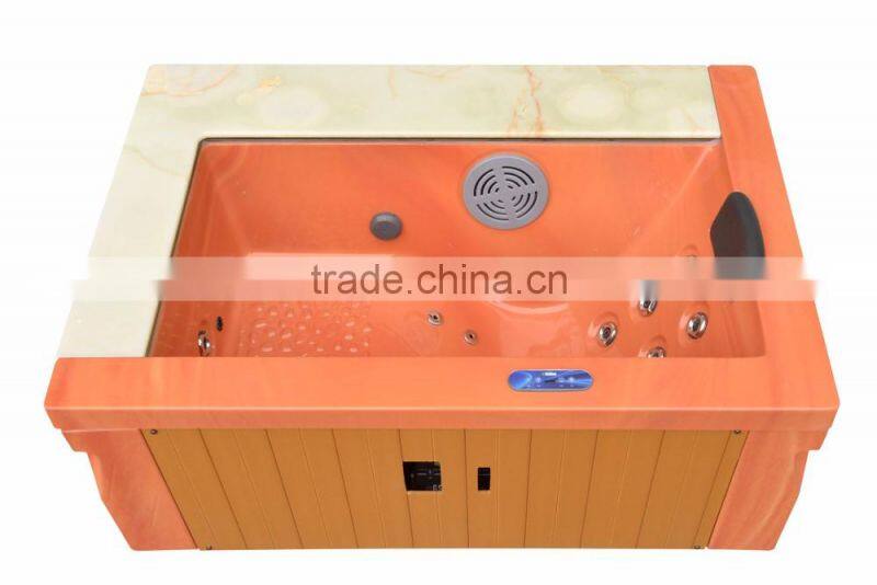 Cheap Deep used Massage Tub Garden 1 Person Outdoor or Indoor Spa (S201)