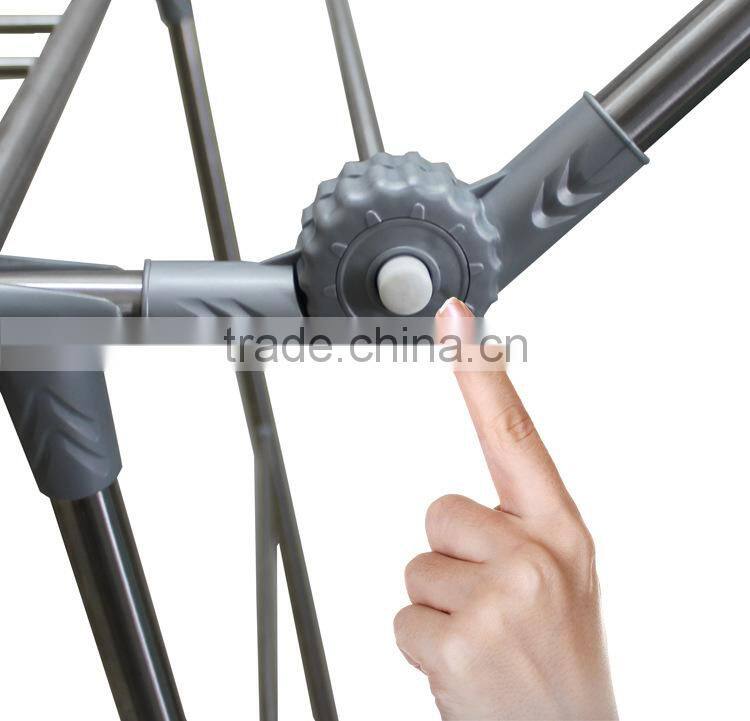 SS metal expandable outdoor towel hanger rack