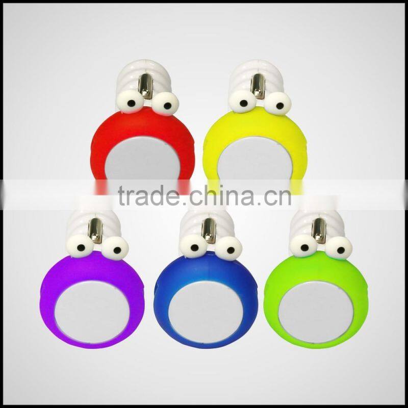 Light up Dual USB car charger with removable Goofy silicone Ring