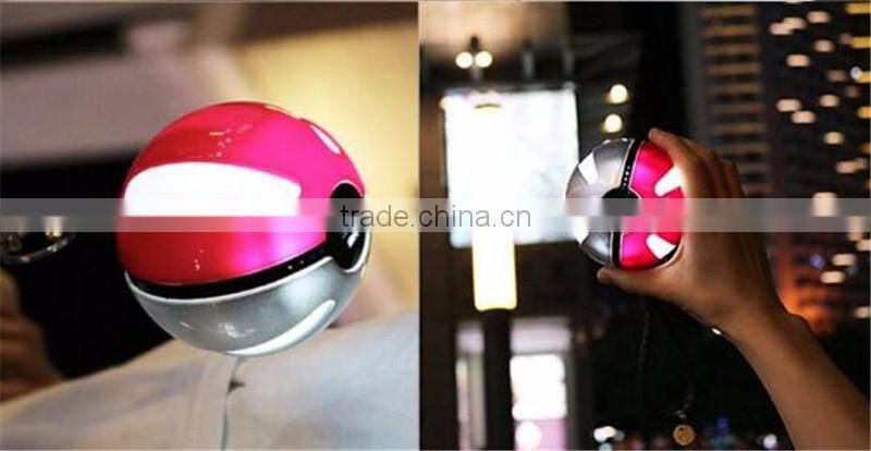 Pokemon Go Game Portable Charger Power Bank for smart phone magic ball pokemon go charger power bank