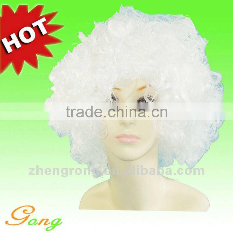 2012 most newest Cosplay Costume Kinky curly costume wig