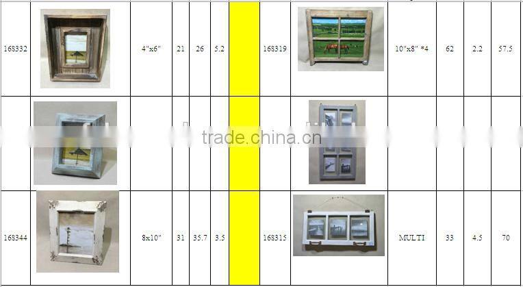 High Quality Wooden Shadow Box Frame Wholesale MDF Picture Frame Photo Frame