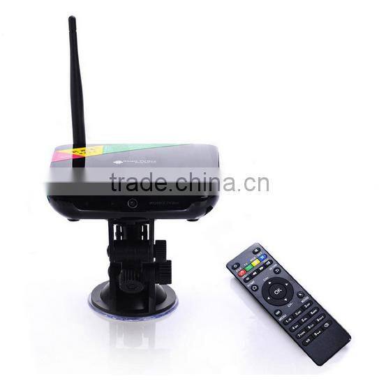 Wholesale Android 4.4.2 Quad Core Android TV Box CS968 With Web Cam, Mic, RK3188 2G/8G With WIFI Remote Control