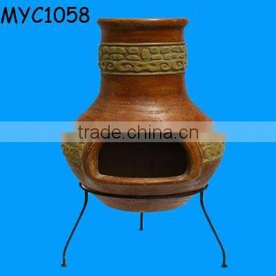Terracotta chimney pots
