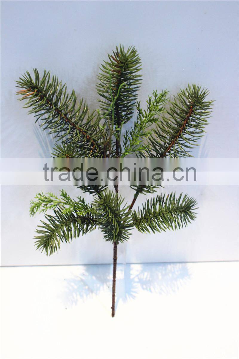 Home garden christmas indoor decorative 60cm Height artificial plastic pine hanging tree leaf branches ESDY11 2106