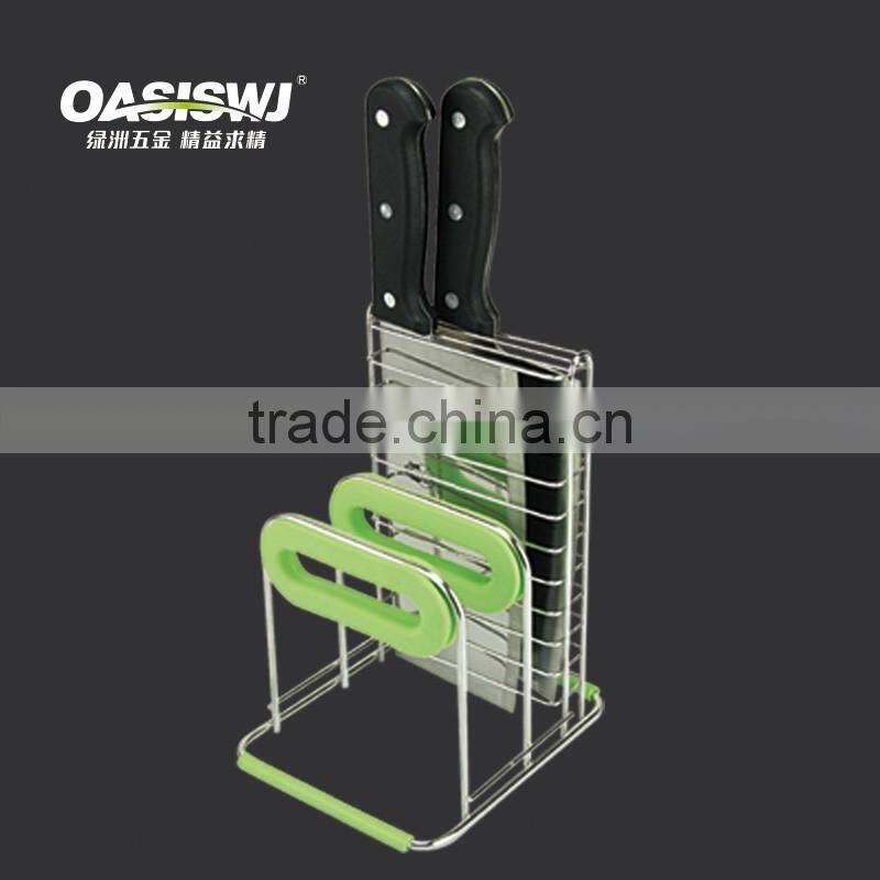 2016 high quality stainless steel knife shelf