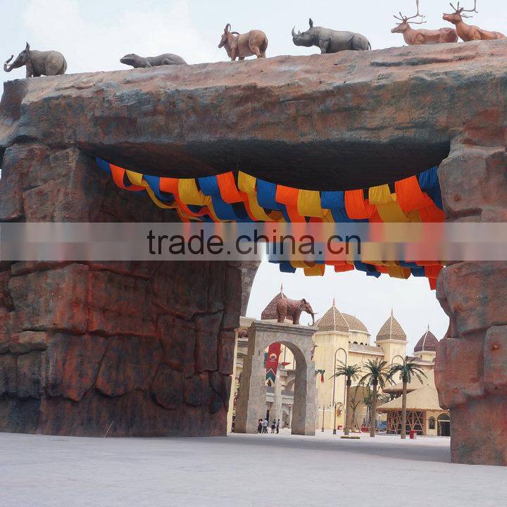 Life size animal figure statue decoration for zoo or theme park