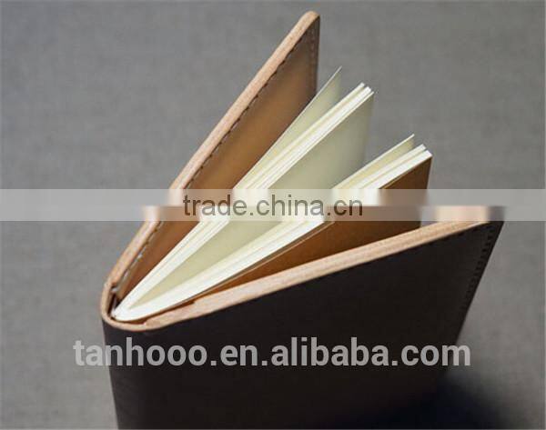 personalized hard vegetable leather passport holder