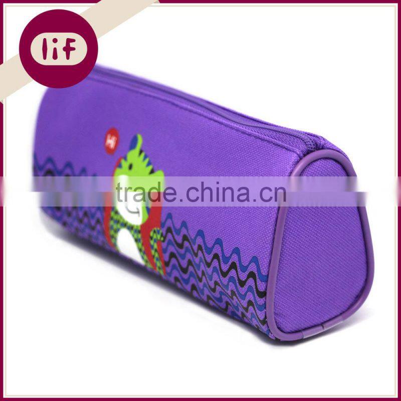 With Cartoon Animal Printing Canvas Pencil bag, Tiger Printing Pencil Bag,Canvas Pencil Bag