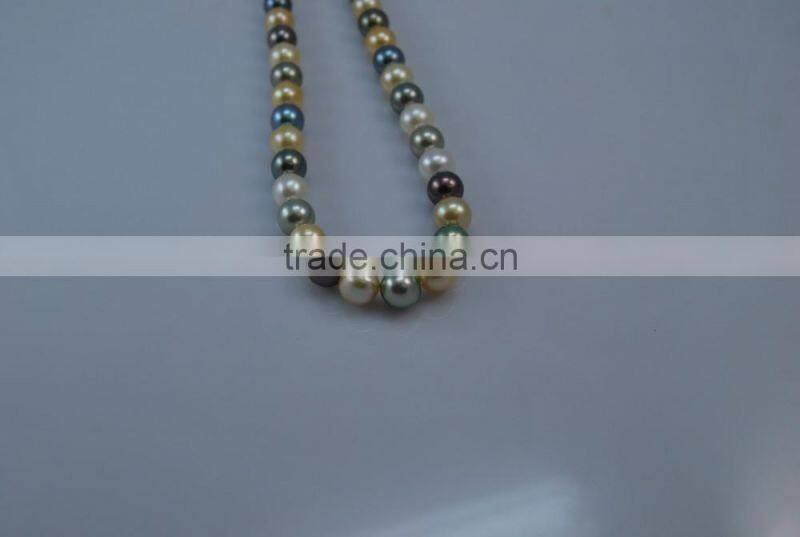 Best Real 13-14mm Multicolor South Sea Pearl Strands