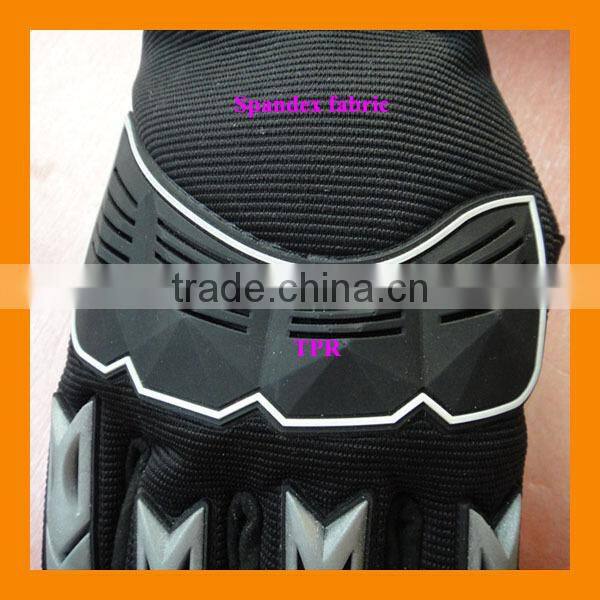 Heavy Duty TPR Knuckle Protection Anti-vibration Gloves