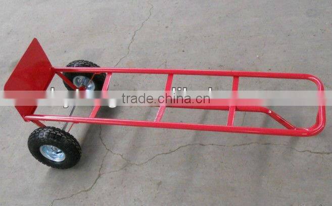 platform handtruck HT1806,Heavy duty Metal Hand Truck with High quality Caster
