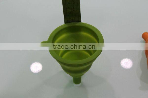 Multifuncational food grade Silicone ruber funnel