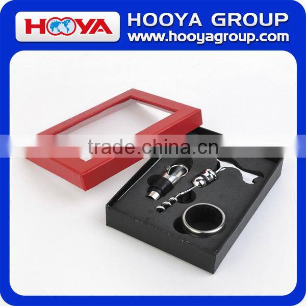 4pcs 350ml wine bottle gift sets wine shaker bottle