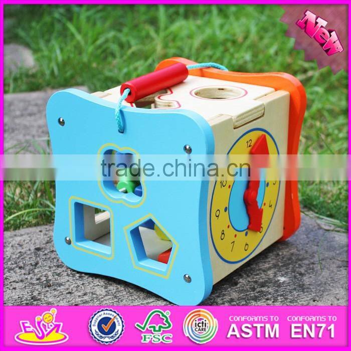 2016 Best sale intelligence baby wooden sorting toys W12D015