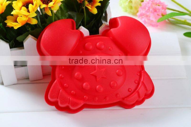 Crab Shape Silicone cake baking pan mold, baking tools for cakes,baking mold bakeware Pan