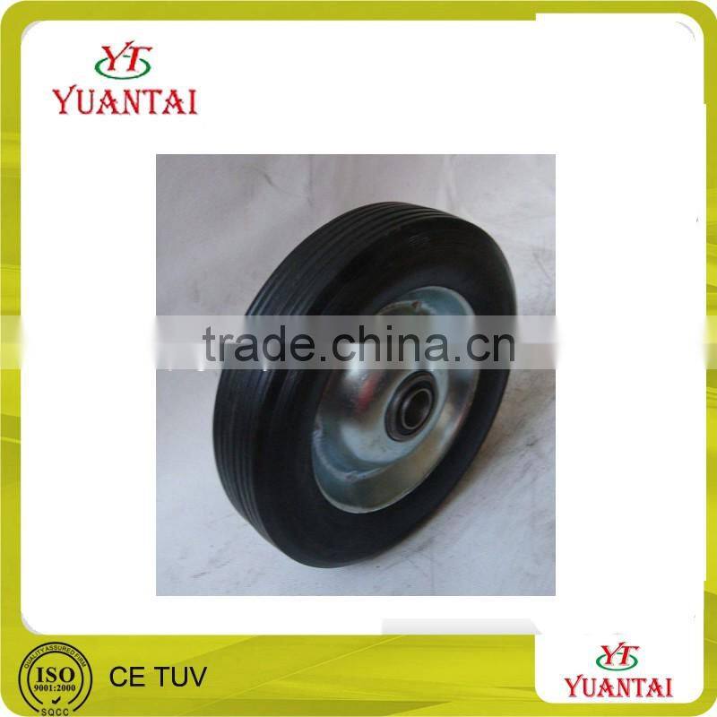 high quality wheel barrow solid rubber wheel 9 inch solid wheel 300/350/400/450/650-4