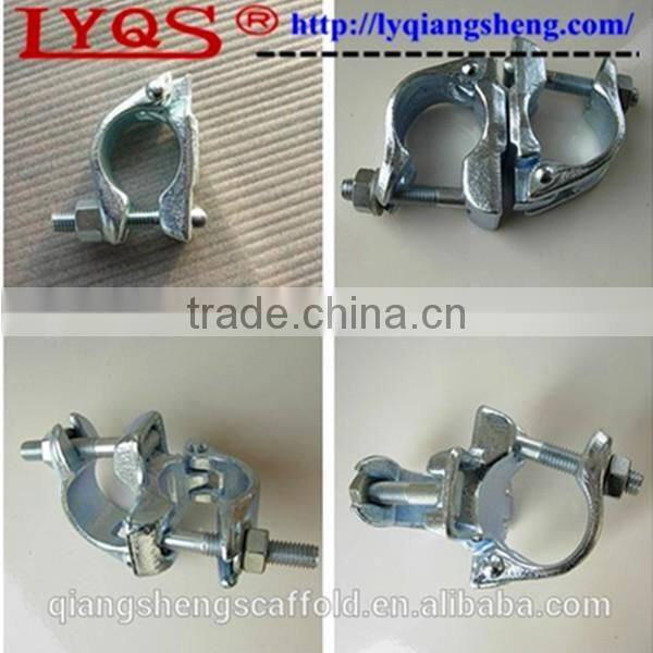 EN74 British swivel/fixed scaffolding double coupler