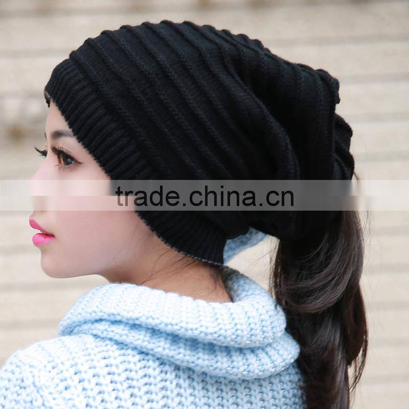 Knitting Wool Winter Knitted Scarf Beanie Hat