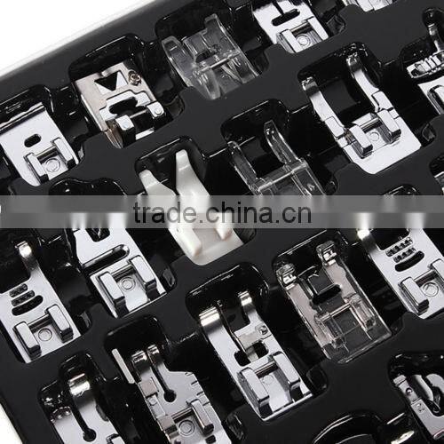 Cheap 32 PCS Sewing Machine Presser Foot Feet Tool For Brother Singer Janome Domestic