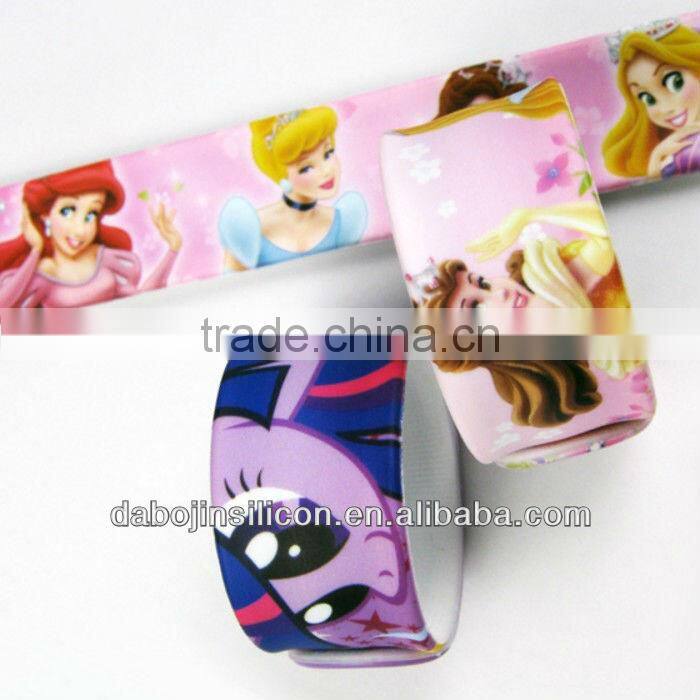 kid's slap bracelet colorful slap bands for kids children