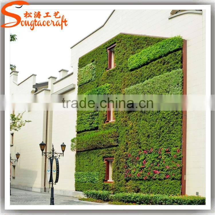 Hot selling latest plant artificial walls new design customized plant artificial wall