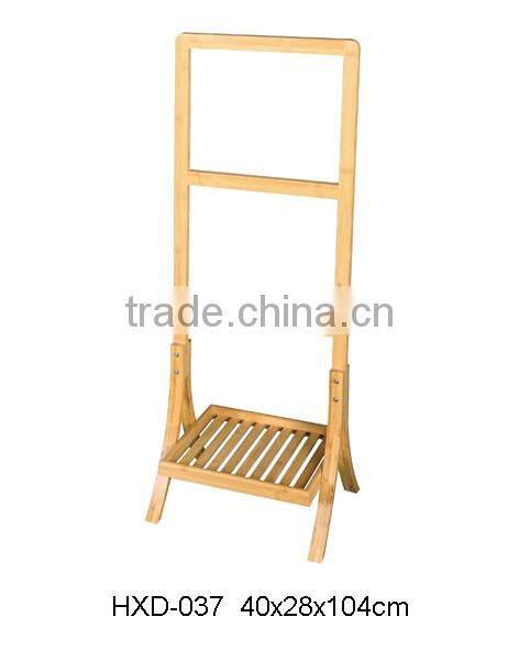 Home Furniture Simple Hanging Bamboo Clothes Rack