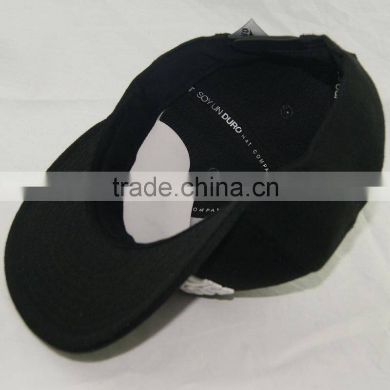 fashionable plain snapback hats and caps for small heads