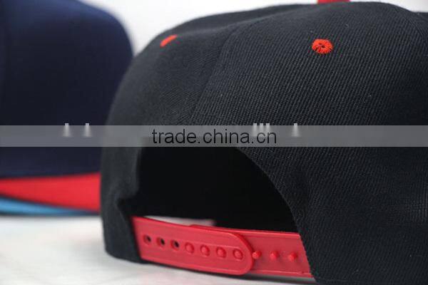 Custom embroidered logo snapback caps