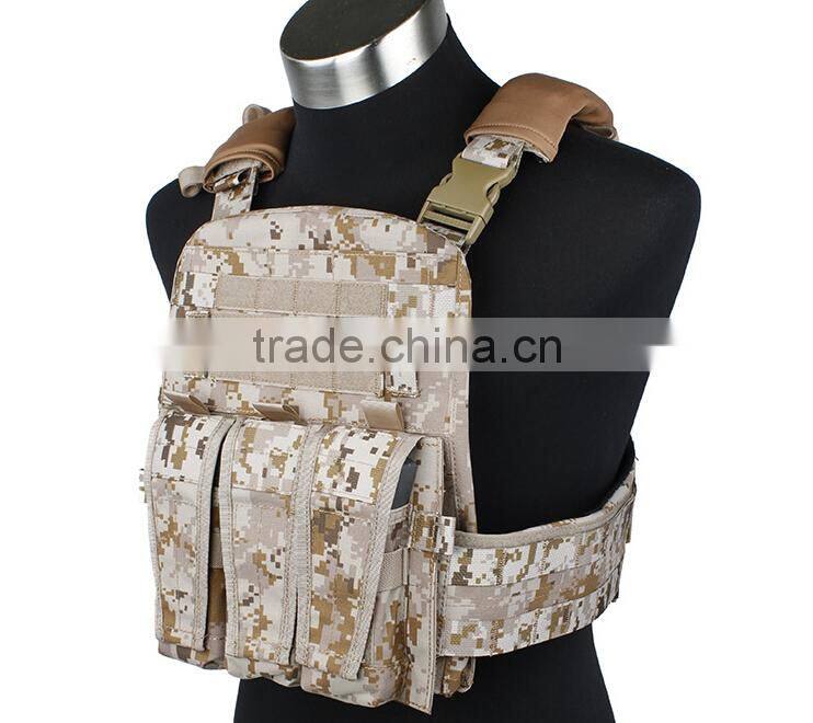 custom digital desert camouflage military tactical combat bulletproof clip vests