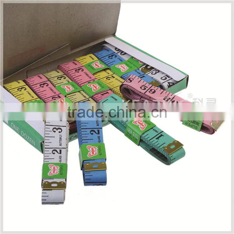 Kearing manufacture tailoring tape measures ,plastic retractablec cloth tailors tape measure for sewing fabric measure #KR150