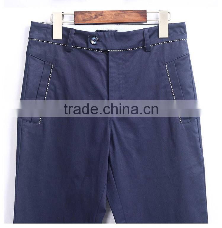Wholesale Navy Blue Skinny Pants For School Uniform