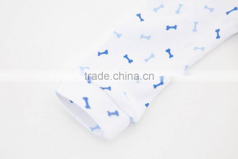 Wholesale 2017 New Style Newborn Baby Clothes 3pcs Soft Cotton Baby Rompers For Summer+Winter