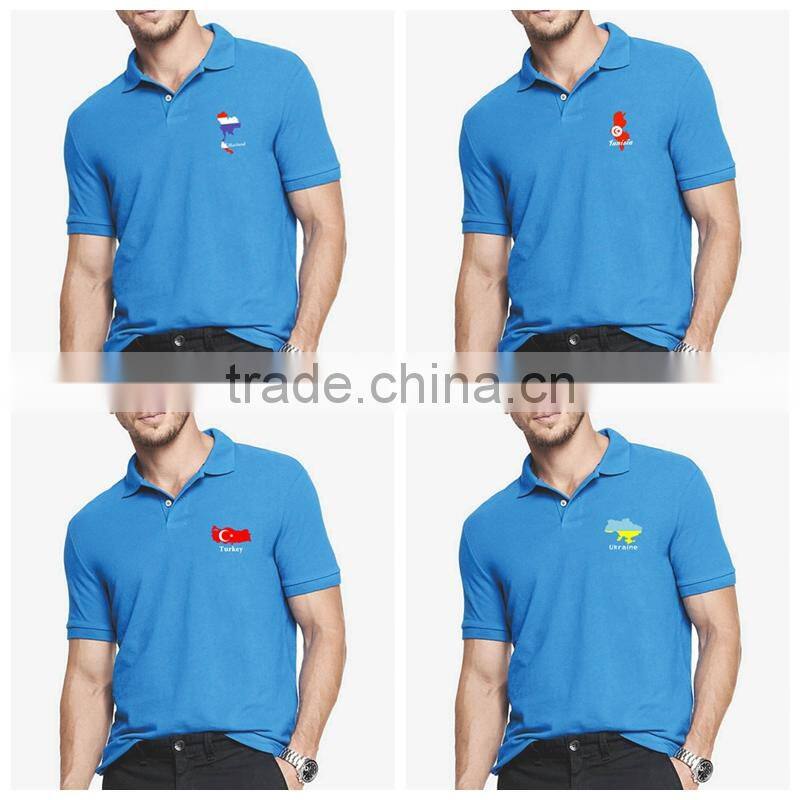Fashion collar sport mens polo t shirts