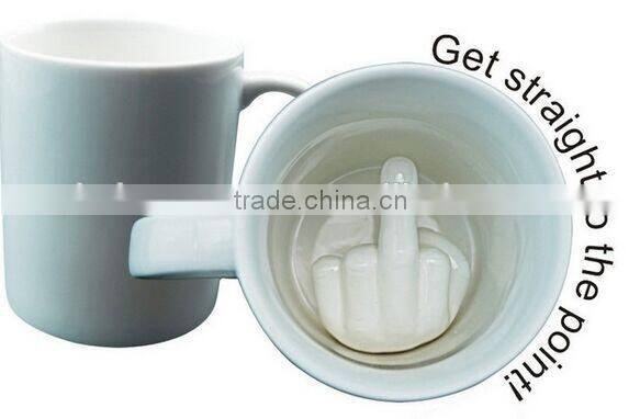 2016 new design mug , up yours ! mug , up yours mug