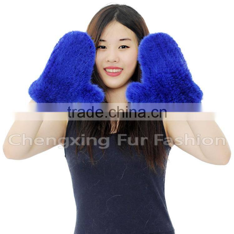 CX-A-60H Wholesale New Fashion Mittens Real Mink Fur Woman Fur Gloves
