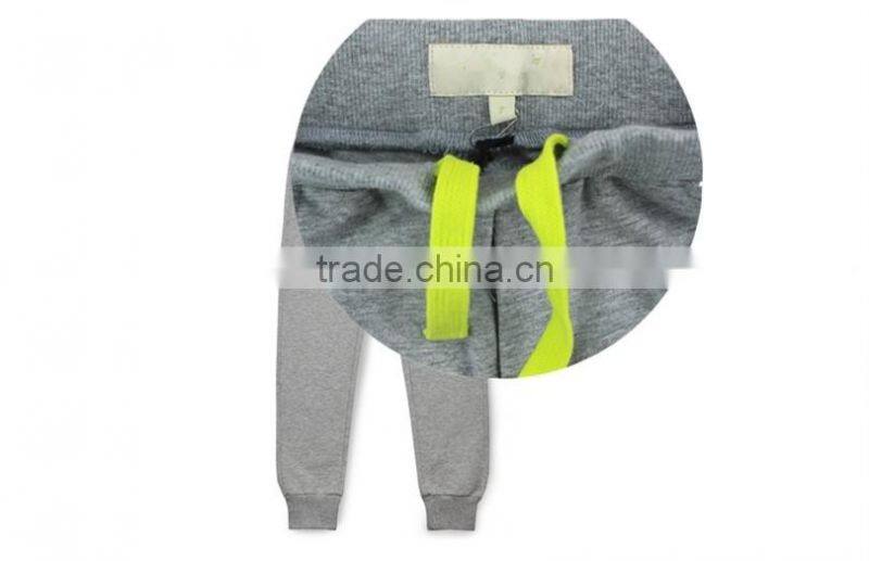 cheap men women custom printing leisure sport pants with draw string bottom