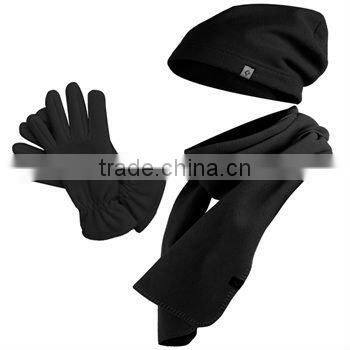 promotion polar fleece winter 3pcs sets