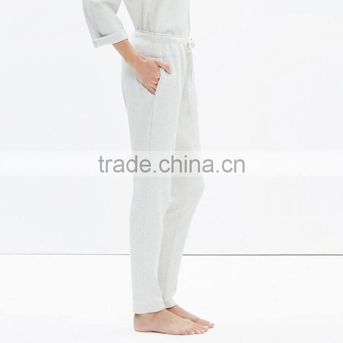 High quality lady casual daynap drawstring pants with fashion design