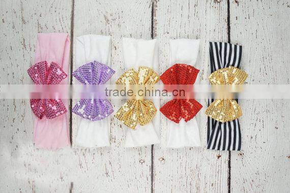 Leather bow hair accessories